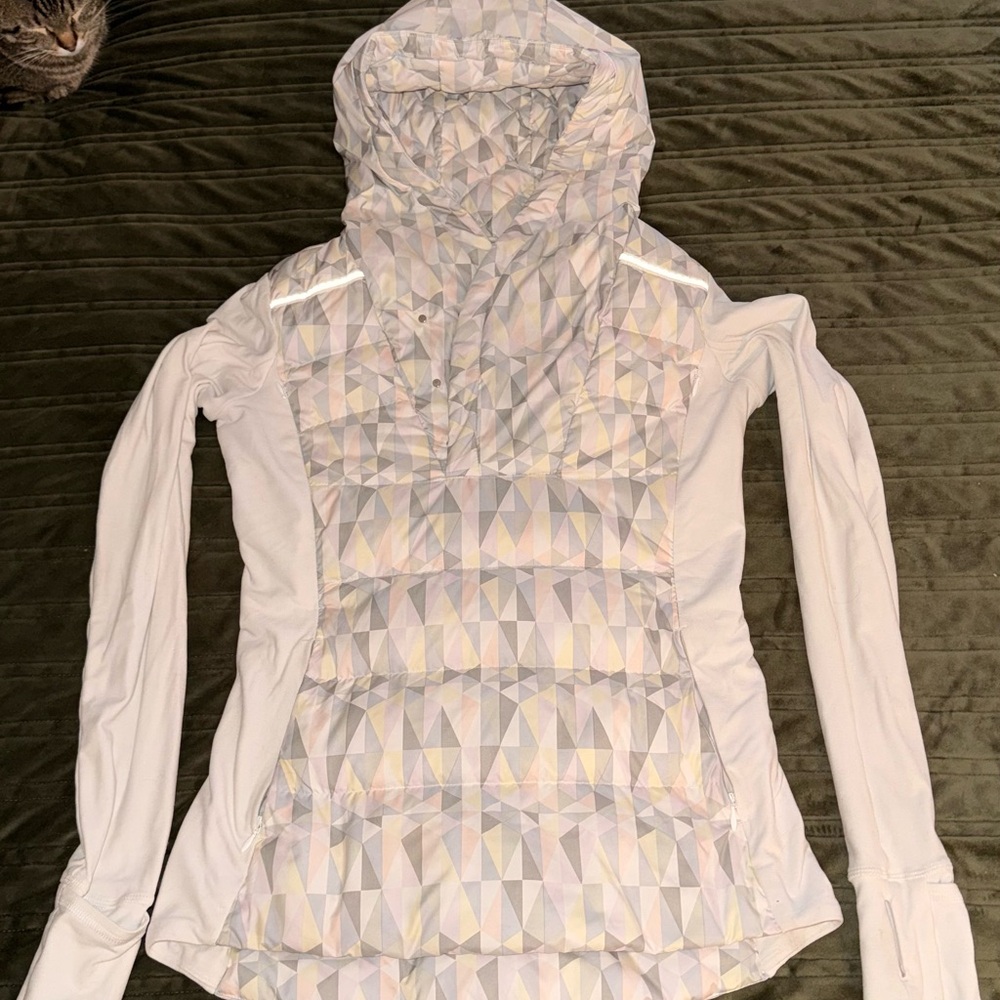 lululemon athletica Geometric White Jacket